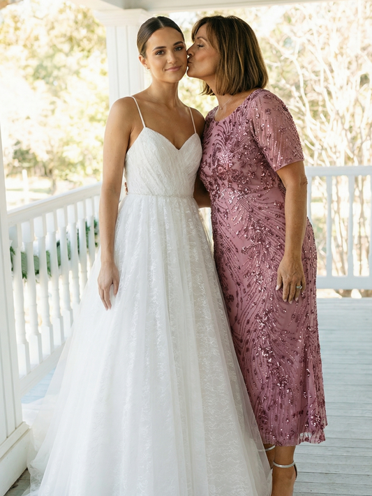 ever HAYLEN|Plus Size Sequin Mermaid Mother of the Bride Dress