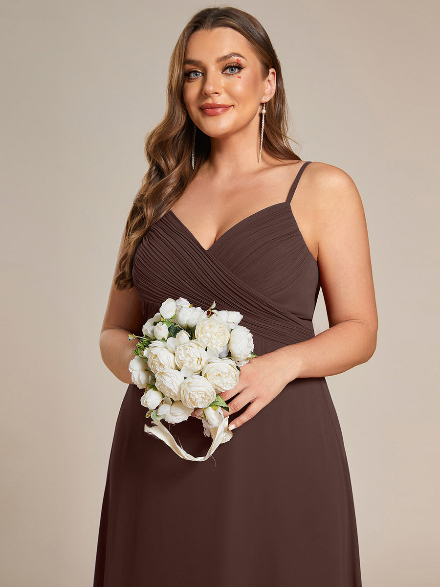 ever NOVA|Sweetheart Draped Back Maxi Bridesmaid Dress
