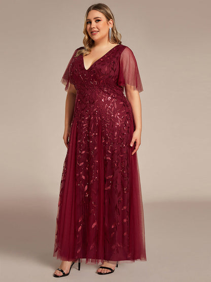 pretty ASTRAL|Plus Size Floor Length Formal Evening Gowns for Weddings