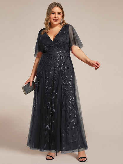 pretty ASTRAL|Plus Size Floor Length Formal Evening Gowns for Weddings