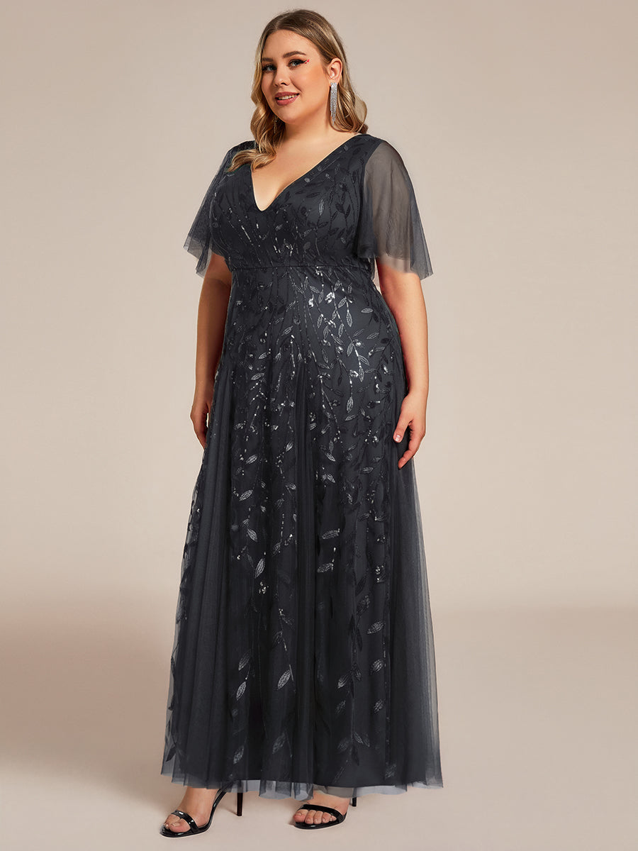 pretty ASTRAL|Plus Size Floor Length Formal Evening Gowns for Weddings