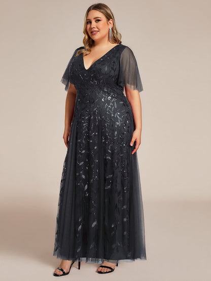 pretty ASTRAL|Plus Size Floor Length Formal Evening Gowns for Weddings