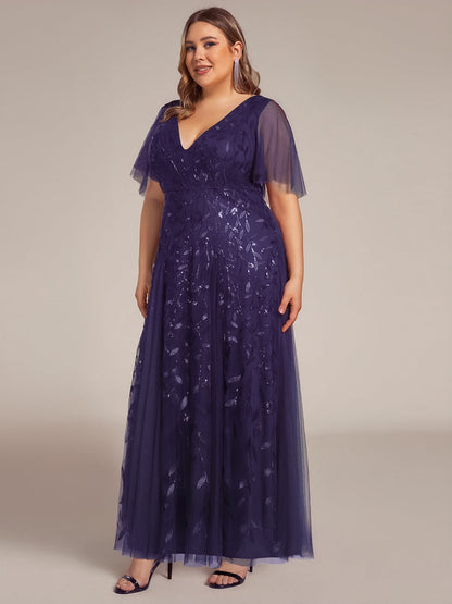 pretty ASTRAL|Plus Size Floor Length Formal Evening Gowns for Weddings