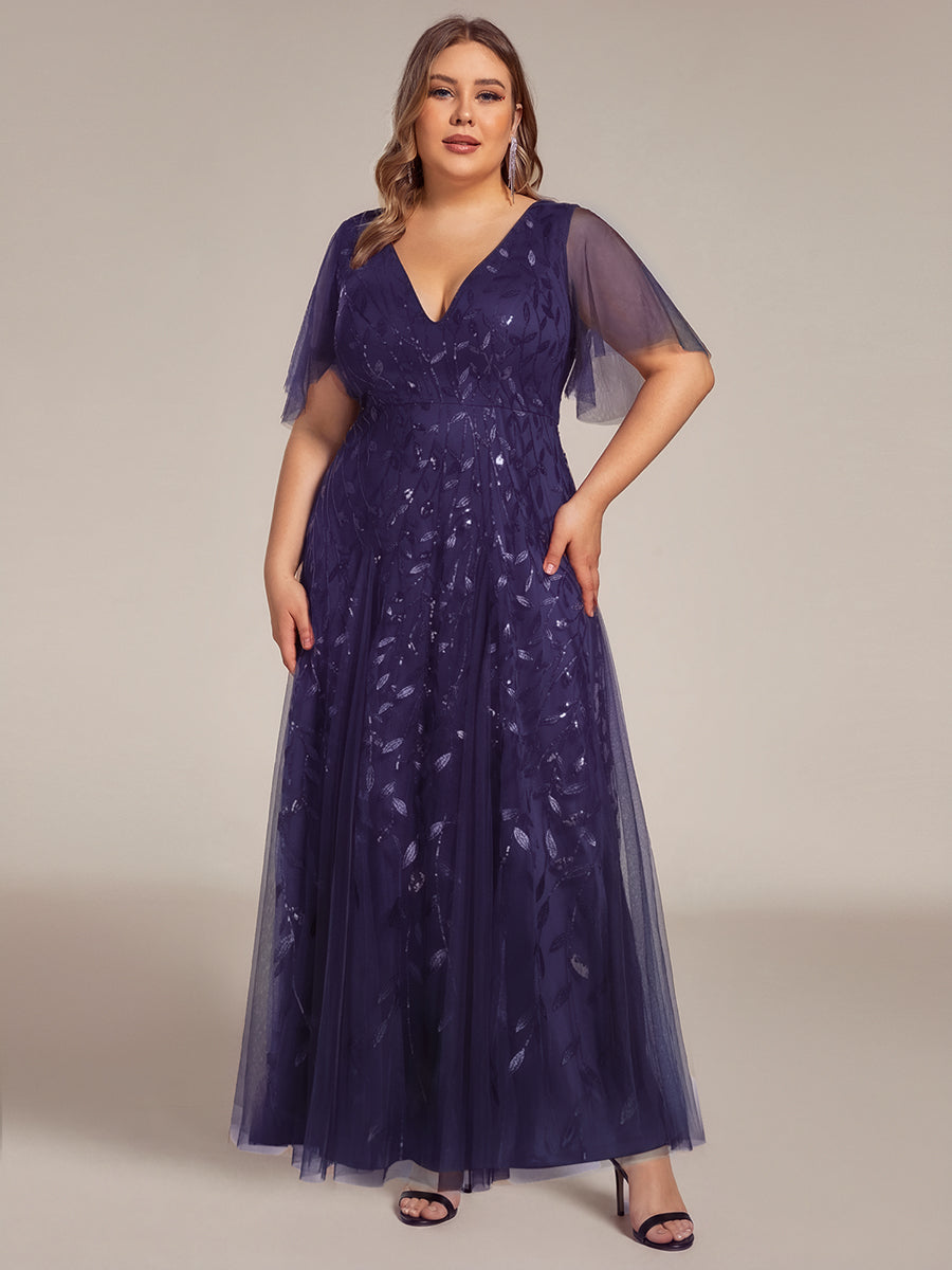pretty ASTRAL|Plus Size Floor Length Formal Evening Gowns for Weddings