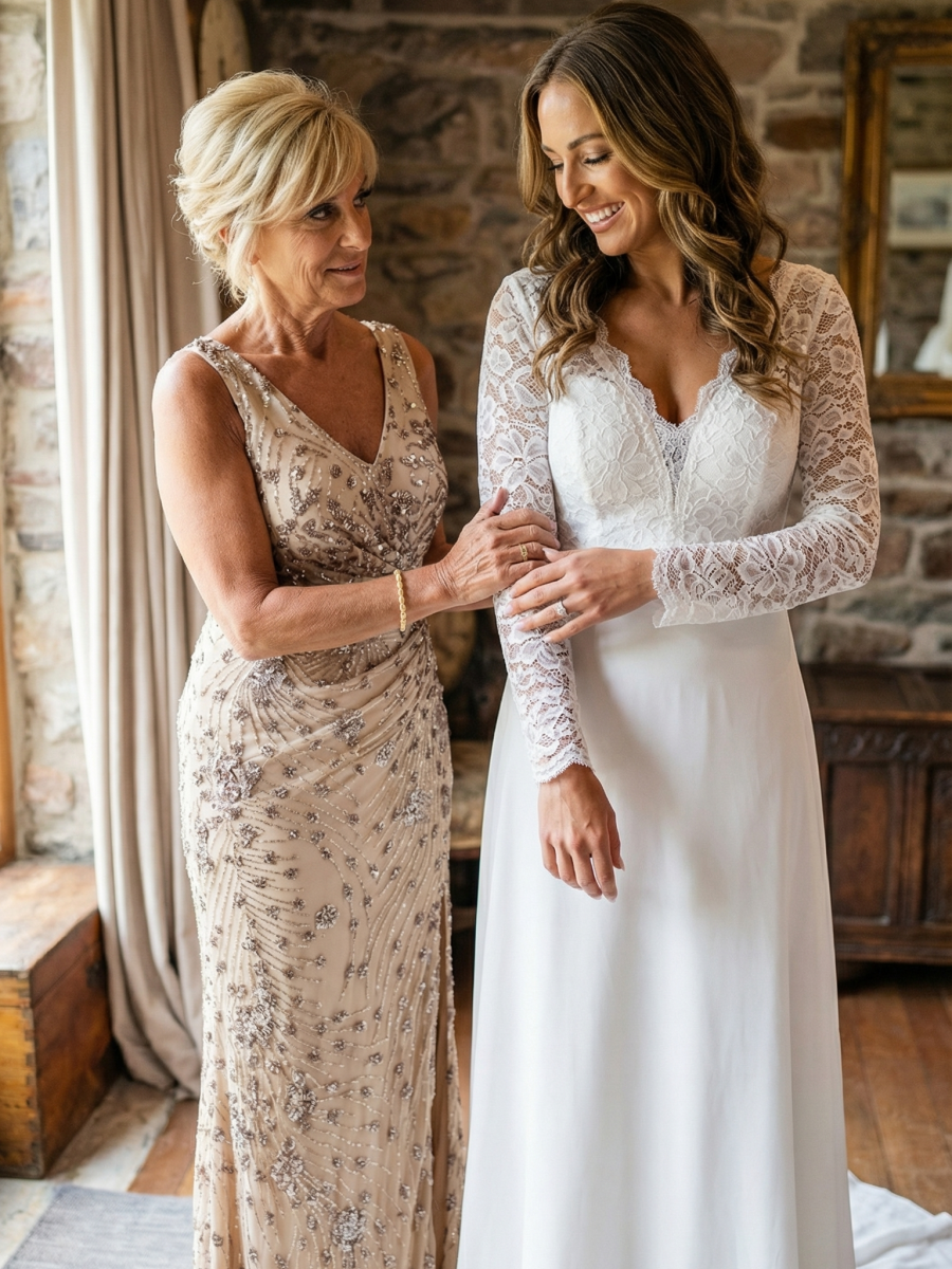 ever JUNIPER|Bodycon Sequin Slit Wedding Guest Dress