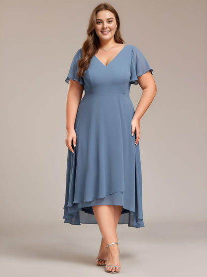 Dusty Blue Bridesmaid Gowns
