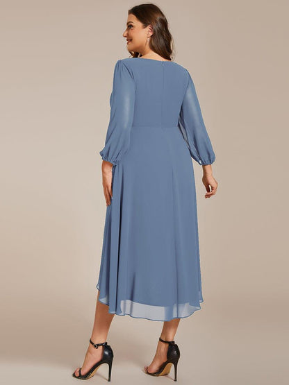 Dusty Blue Bridesmaid Gowns