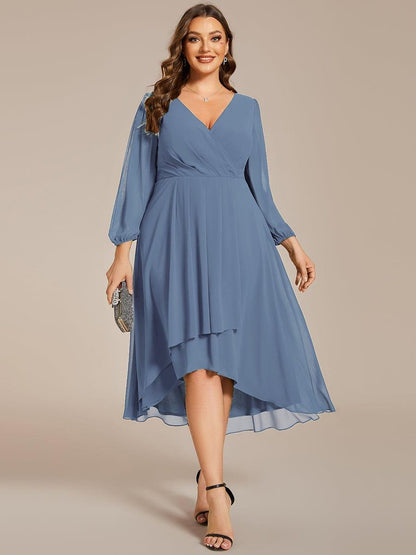 Dusty Blue Bridesmaid Gowns