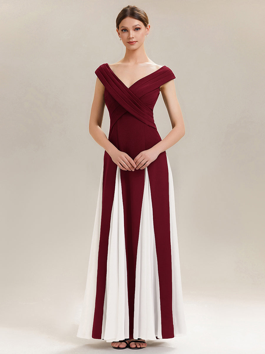 ever ONYX|Elegant Design Knit Cap Sleeve Formal Dress