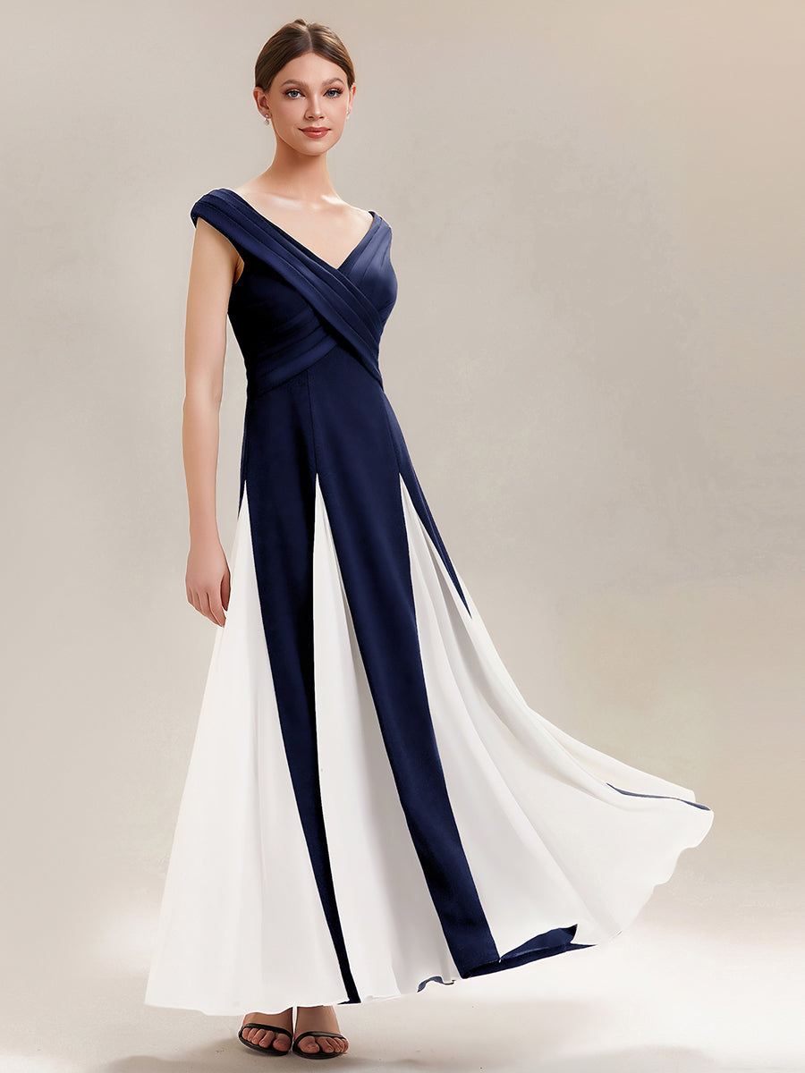 ever ONYX|Elegant Design Knit Cap Sleeve Formal Dress