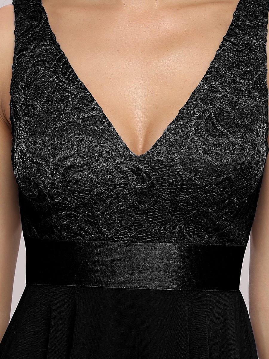 pretty COSTA|Stunning V Neck Prom Lace Dress for Women