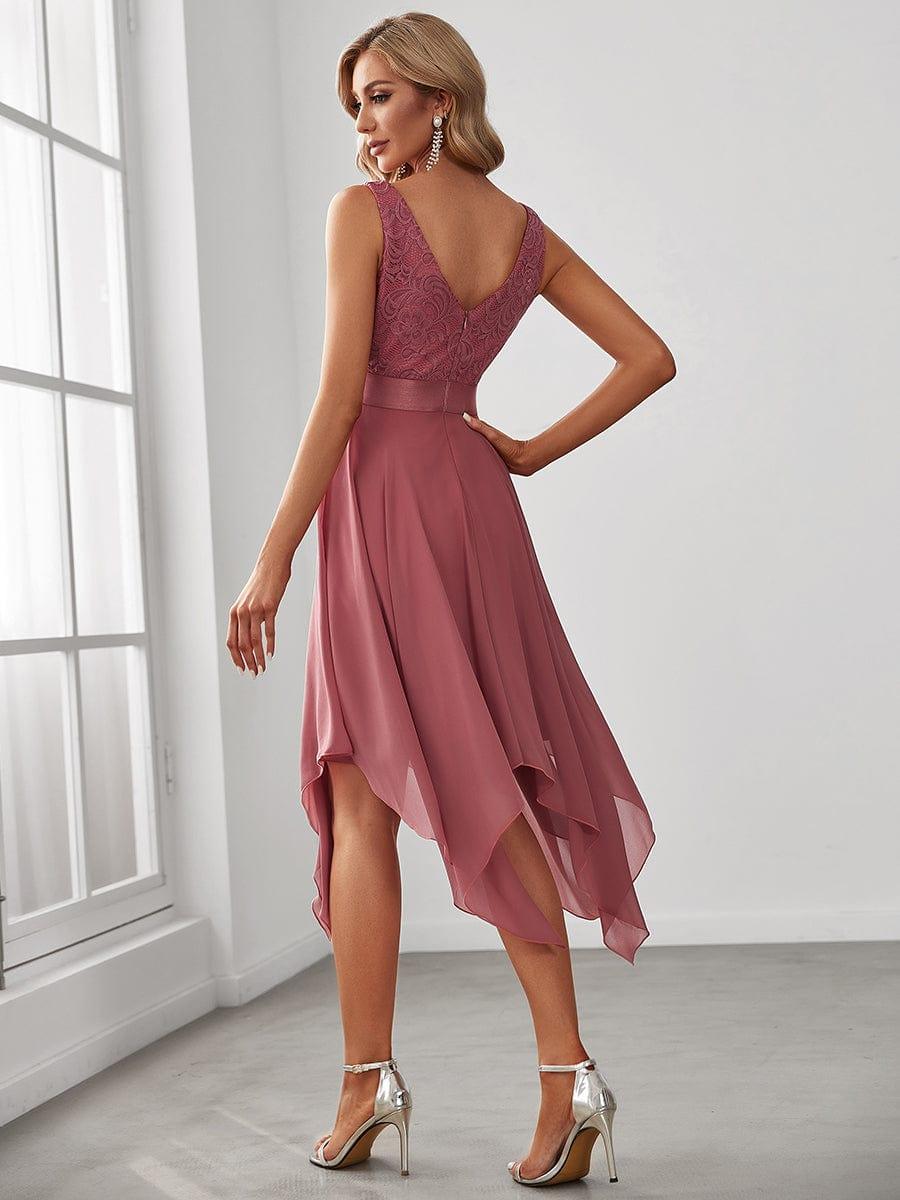 pretty COSTA|Stunning V Neck Prom Lace Dress for Women
