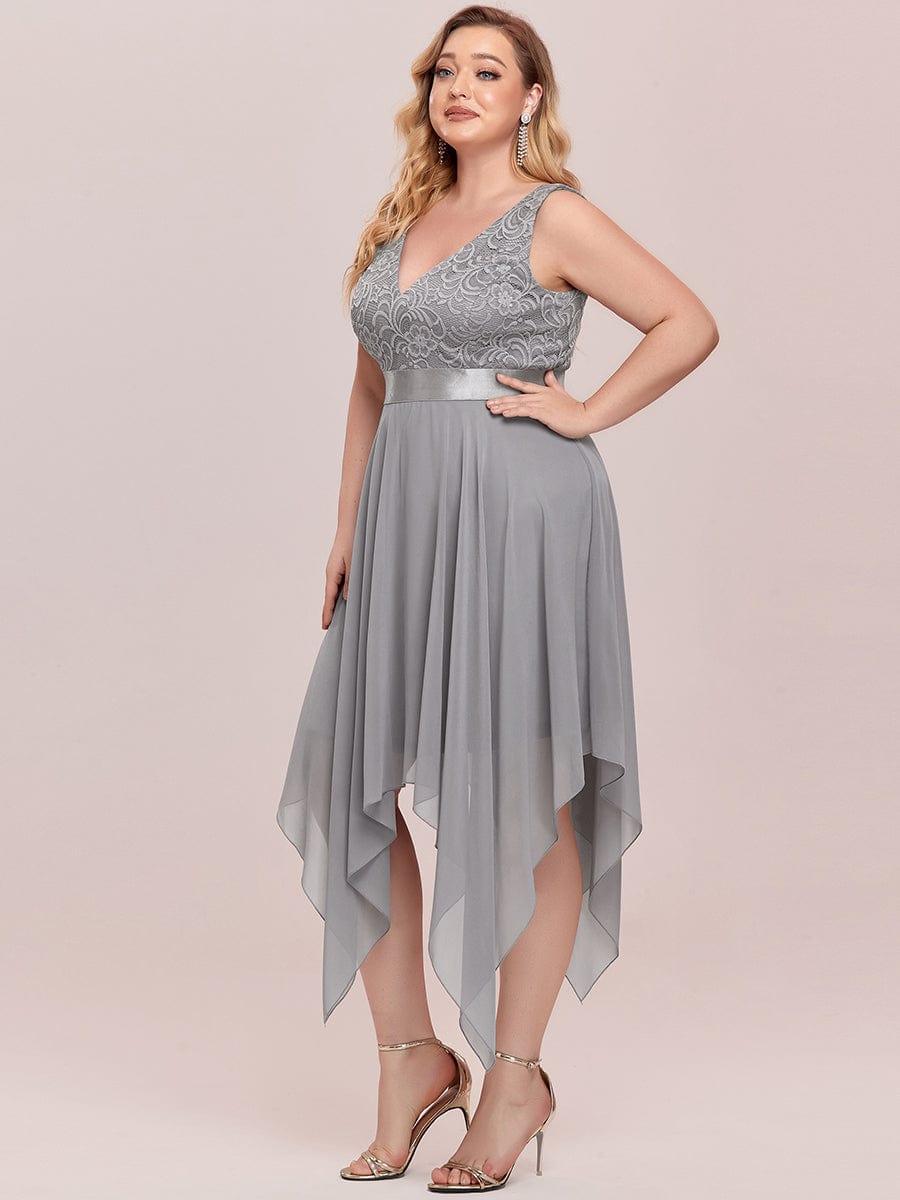 pretty COSTA|Stunning V Neck Prom Lace Dress for Women