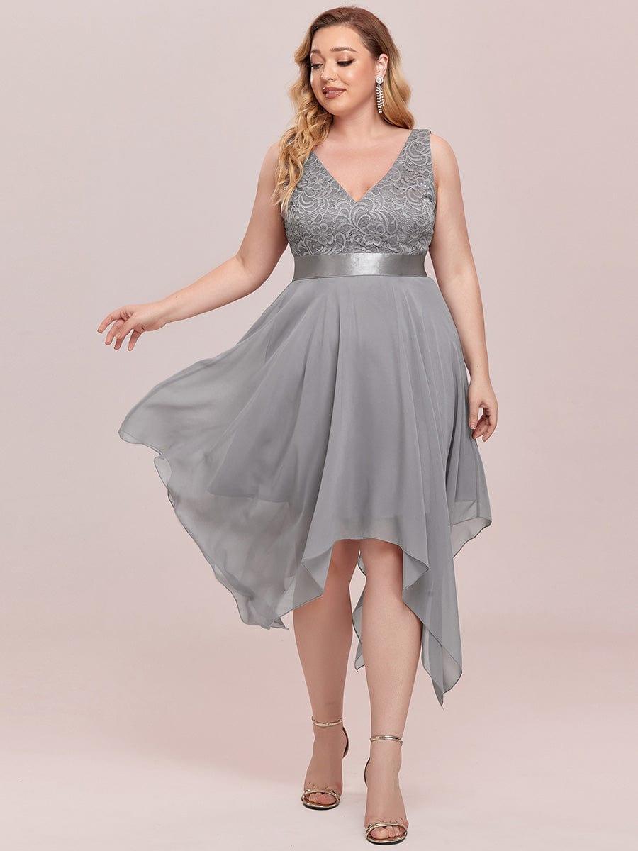 pretty COSTA|Stunning V Neck Prom Lace Dress for Women