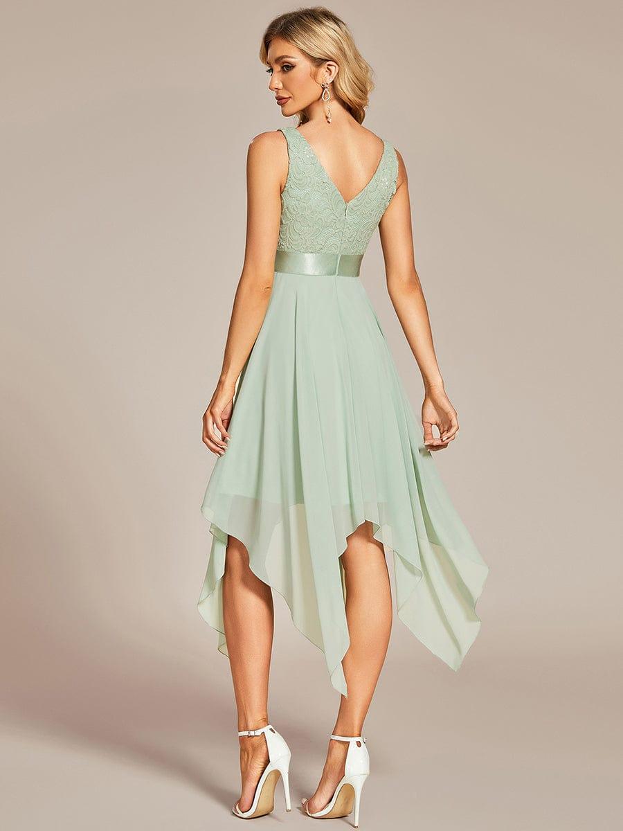 pretty COSTA|Stunning V Neck Prom Lace Dress for Women