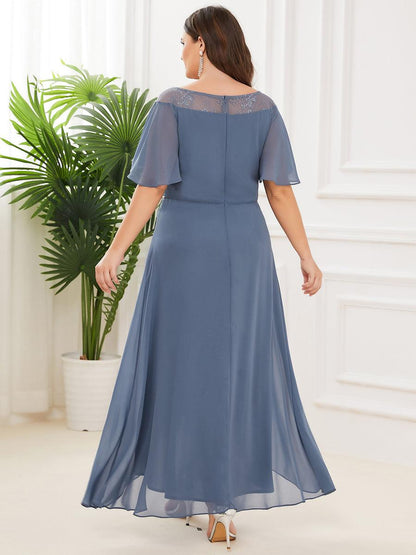 Dusty Blue Bridesmaid Gowns