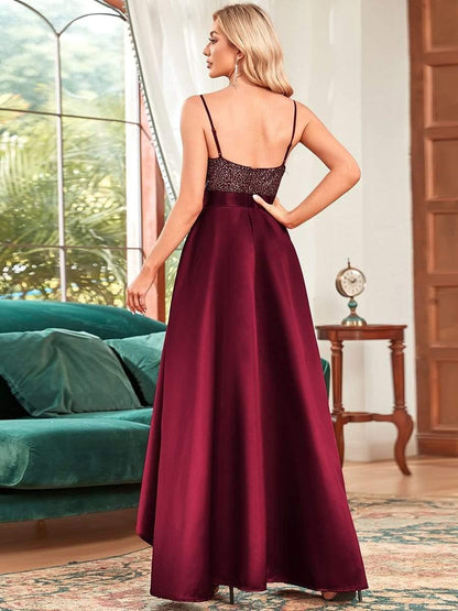 ever ALYNA|Sparkly High-Low Cruise Journey Dress