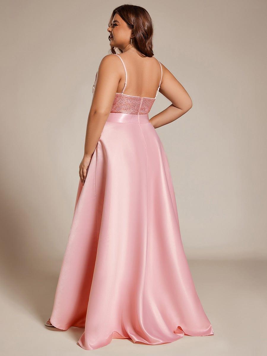ever ALYNA|Sparkly Bodice High Low Prom Dresses for Women