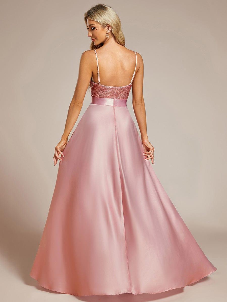 ever ALYNA|Sparkly Bodice High Low Prom Dresses for Women