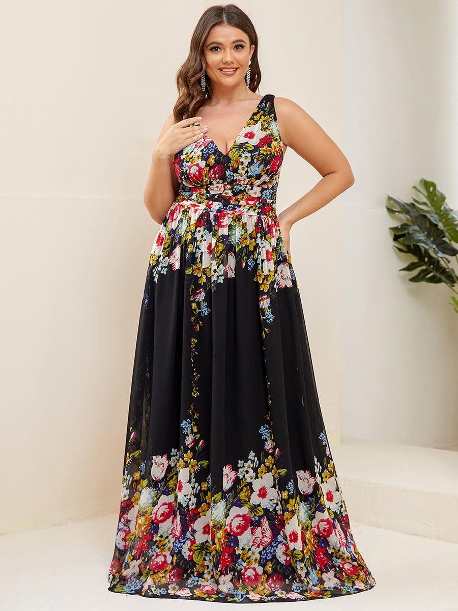 ever HUSH|Chiffon Empire Waist Sleeveless Pleated Bridesmaid Dress