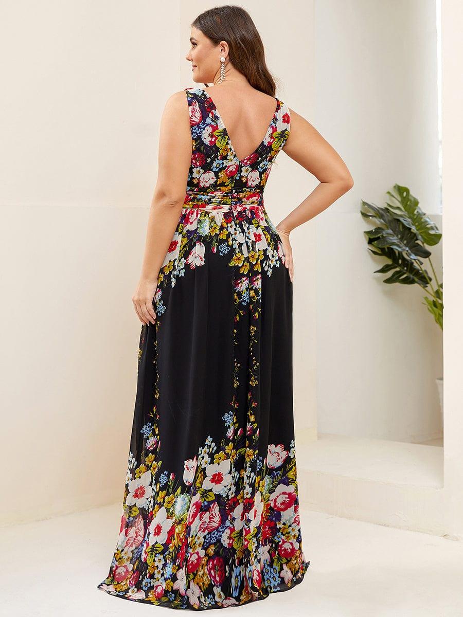 ever HUSH|Chiffon Empire Waist Sleeveless Pleated Bridesmaid Dress