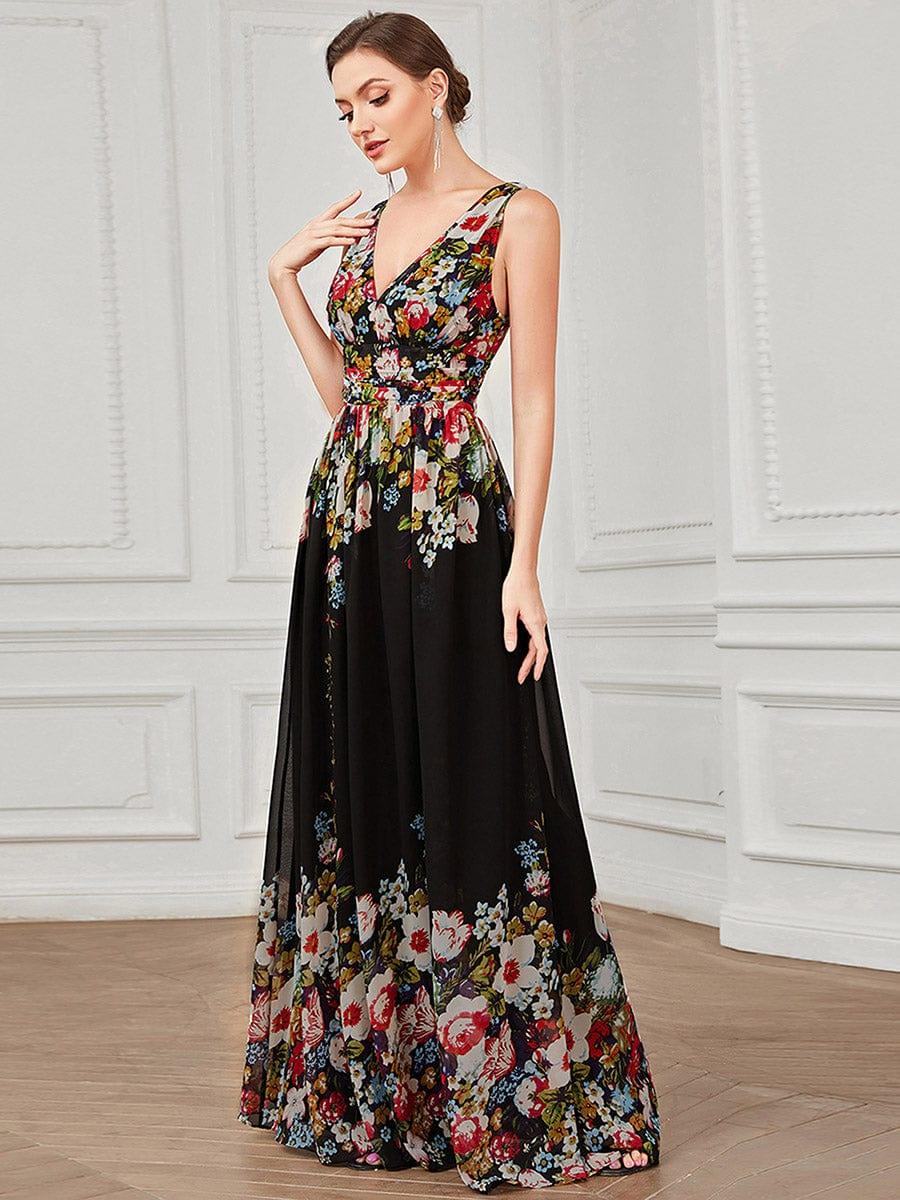 ever HUSH|Chiffon Empire Waist Sleeveless Pleated Bridesmaid Dress