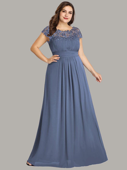 Dusty Blue Bridesmaid Gowns