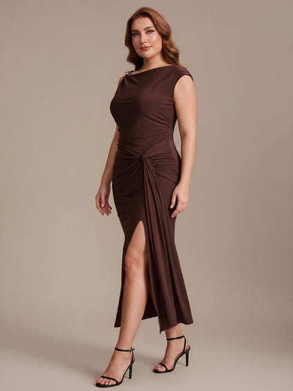Knot Detail Knit Bodycon Skirts