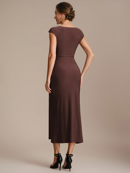 Knot Detail Knit Bodycon Skirts