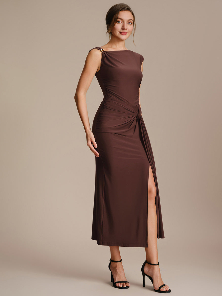 Knot Detail Knit Bodycon Skirts