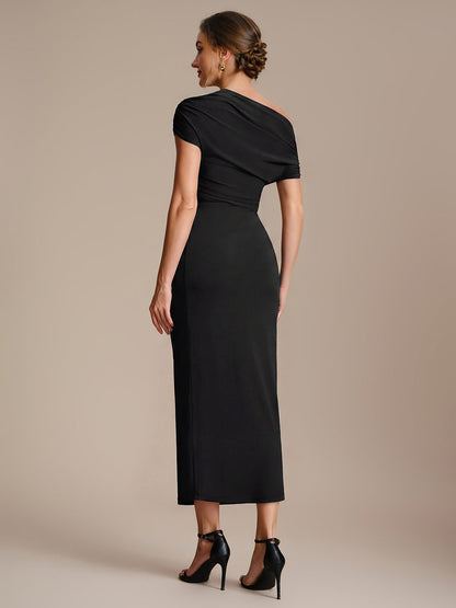 Knit Bodycon Midi Length Skirts