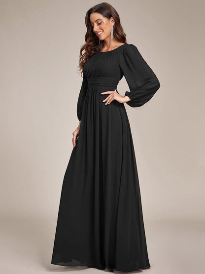 ever CELESTE|Chiffon High Empire Waist Puff Sleeve Mother Dress
