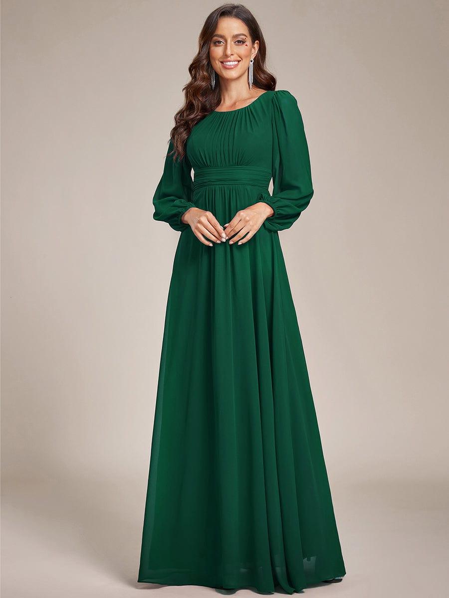 ever CELESTE|Chiffon High Empire Waist Puff Sleeve Mother Dress