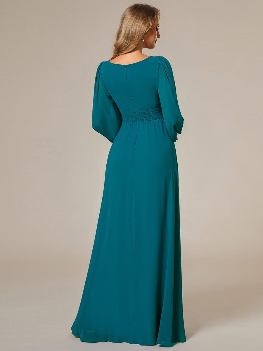 ever CELESTE|Chiffon High Empire Waist Puff Sleeve Mother Dress