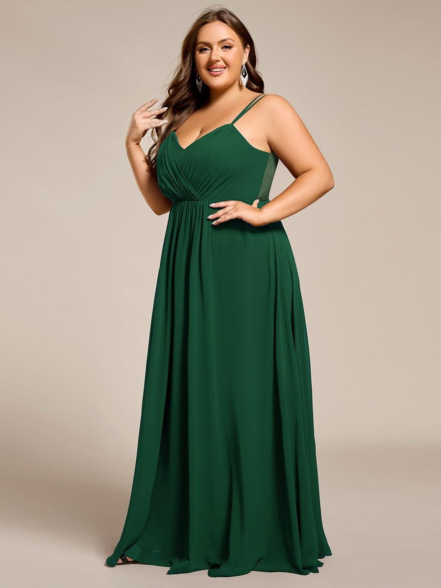 ever RUBY|Convertible Chiffon Lace Open Back Spaghetti Straps Bridesmaid Dress