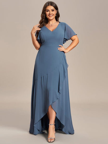 Dusty Blue Bridesmaid Gowns