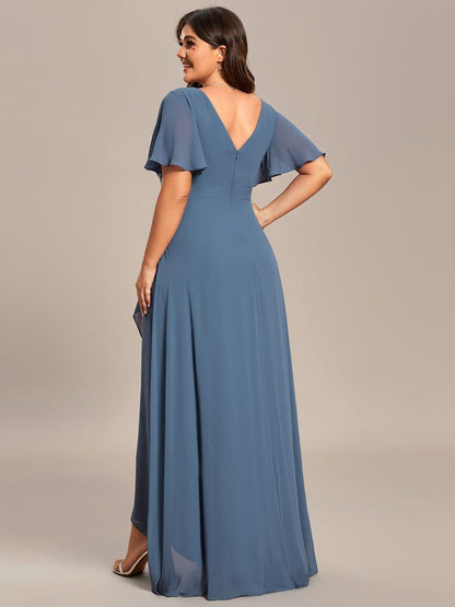 Dusty Blue Bridesmaid Gowns