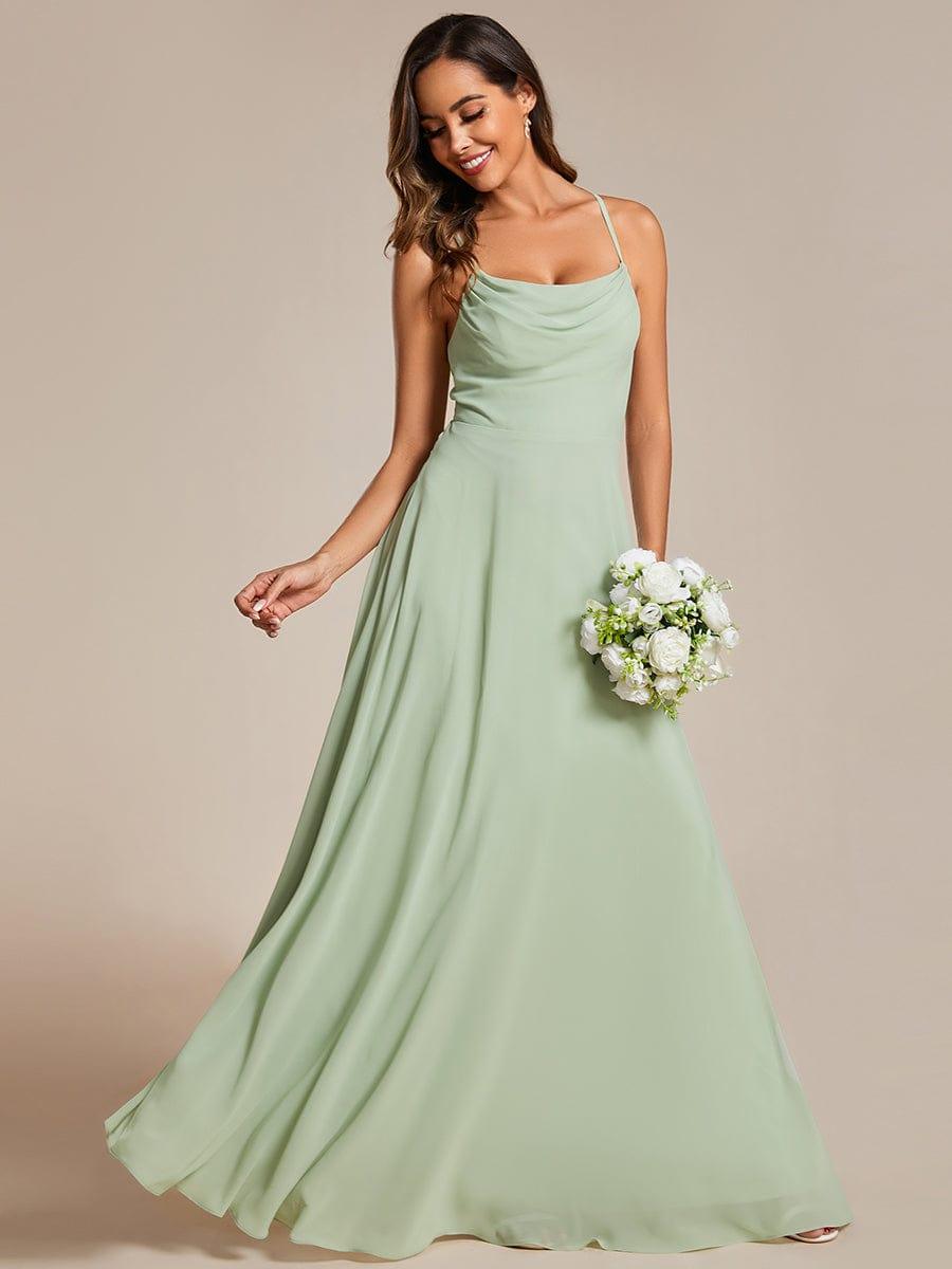 Sage Green Bridesmaid Gowns