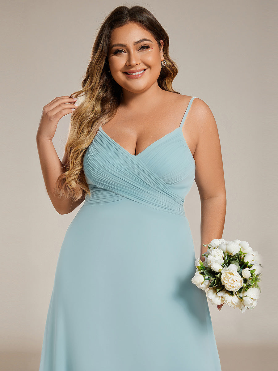 ever NOVA|Sweetheart Draped Back Maxi Bridesmaid Dress