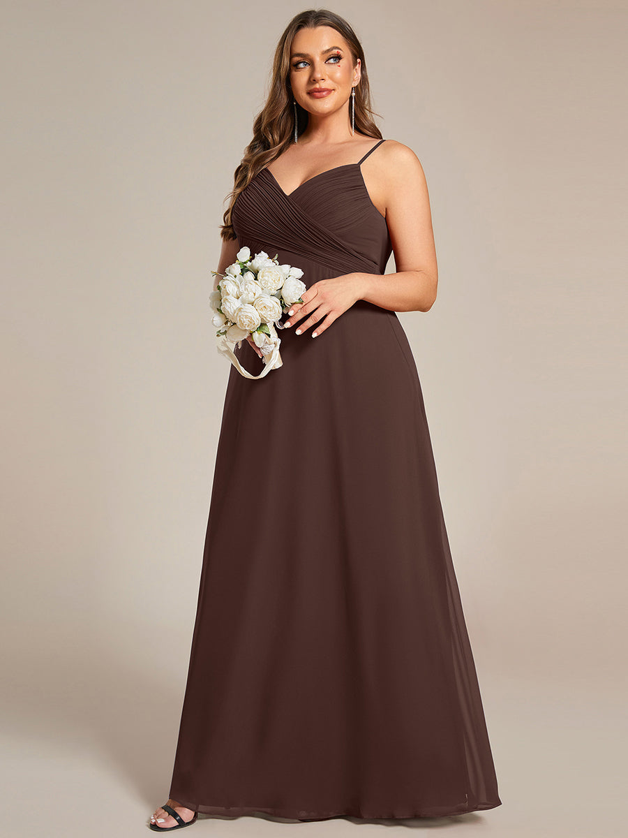 ever NOVA|Sweetheart Draped Back Maxi Bridesmaid Dress
