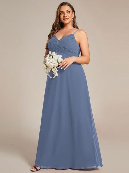 Dusty Blue Bridesmaid Gowns