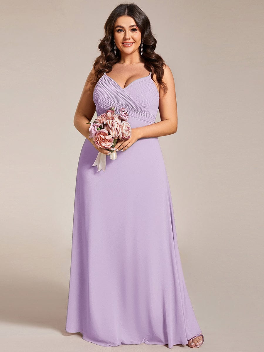 ever NOVA|Sweetheart Draped Back Maxi Bridesmaid Dress