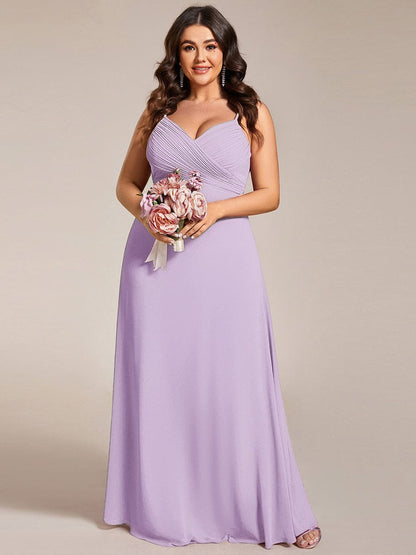 ever NOVA|Sweetheart Draped Back Maxi Bridesmaid Dress