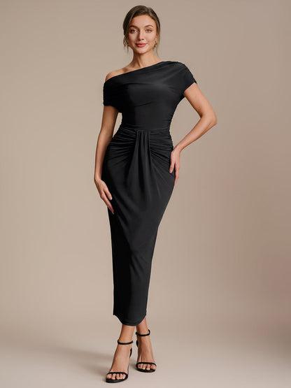 Knit Off-the-shoulder Sleeve Off The Shoulder Tops