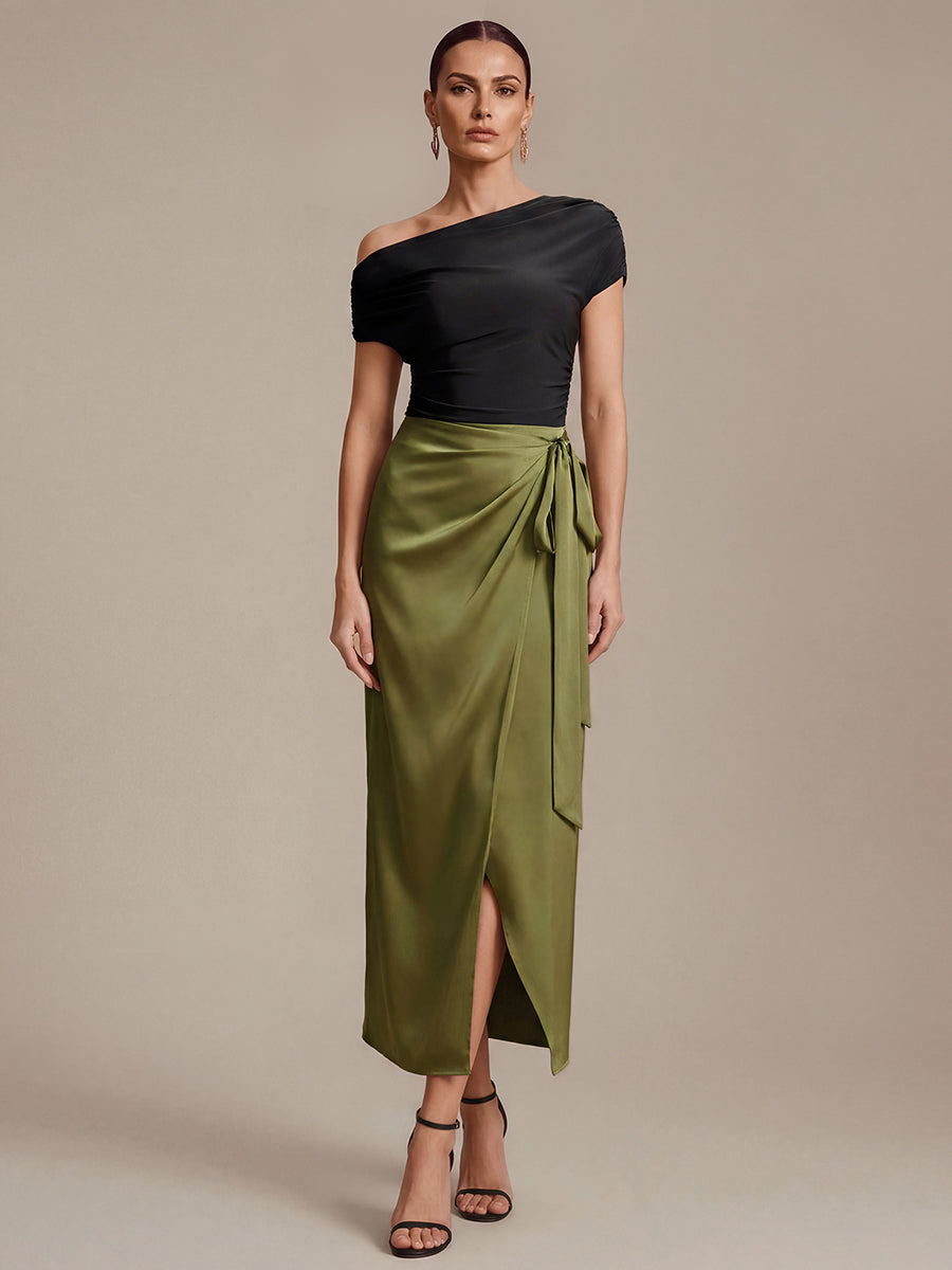 Knit Off-the-shoulder Sleeve Off The Shoulder Tops