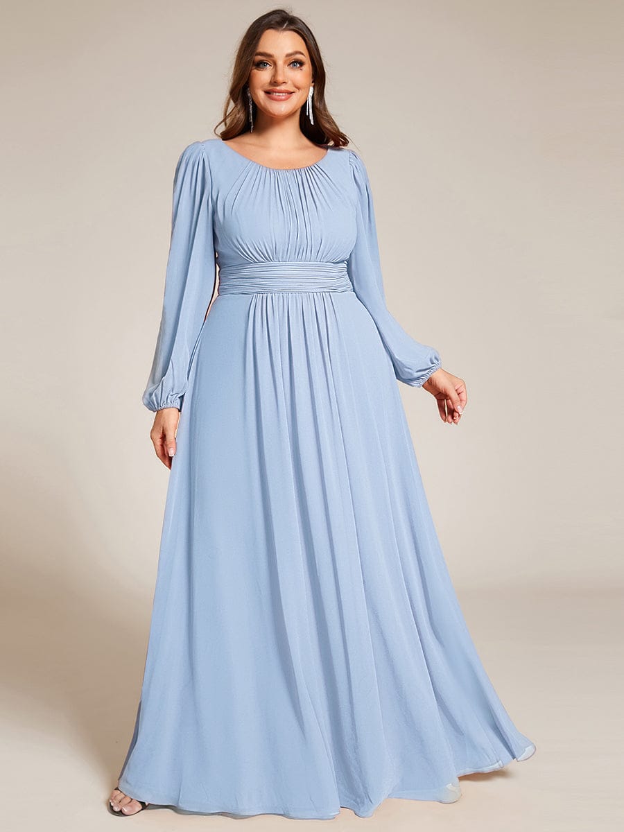 ever CELESTE|Chiffon High Empire Waist Puff Sleeve Mother Dress